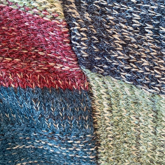 Ladies Multicolor- Sweater Jacket- S/M - Picture 4 of 6